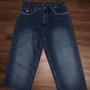 cute wide leg short jeans